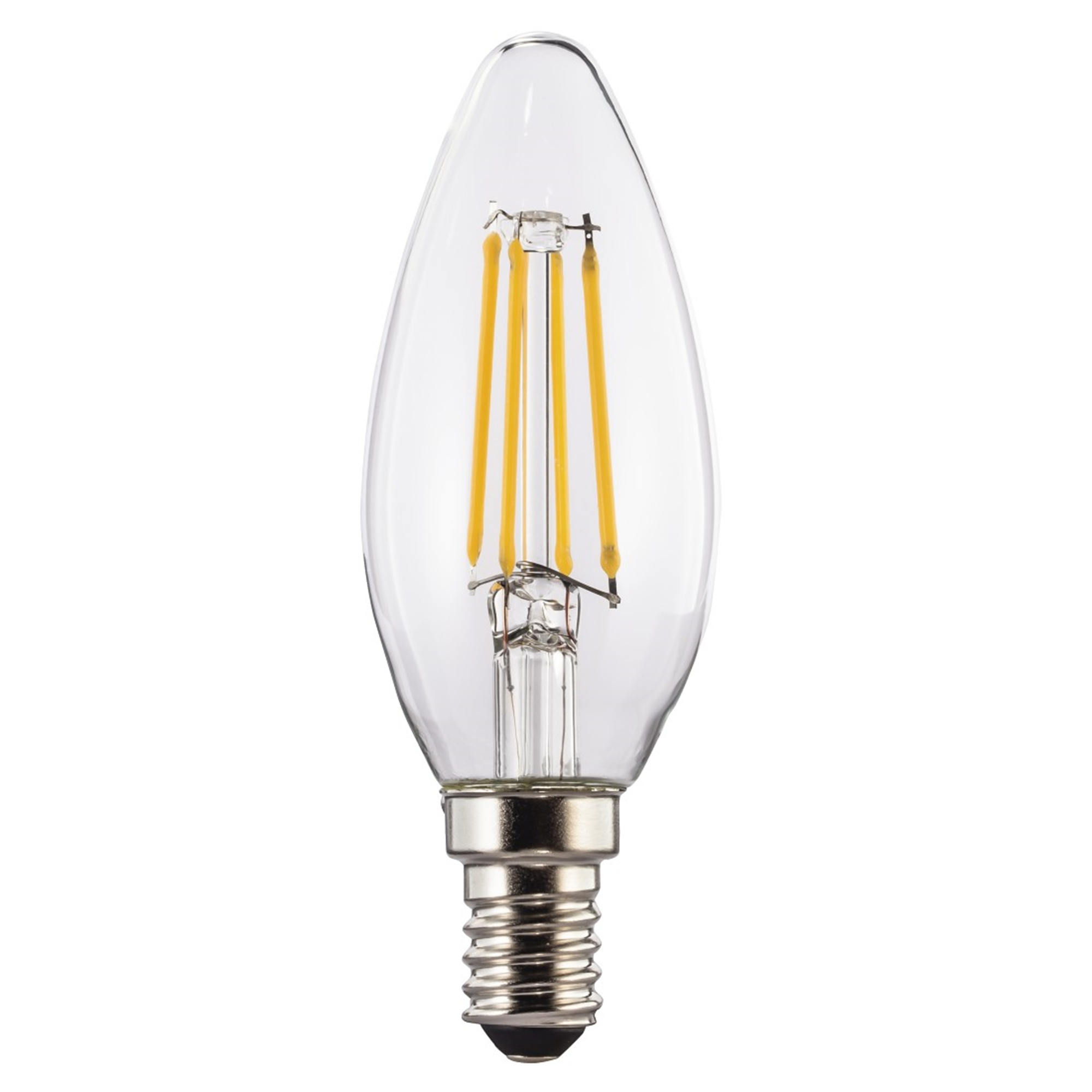 E14, E14 470lm 40W LED-Lampe XAVAX Warmweiß ersetzt