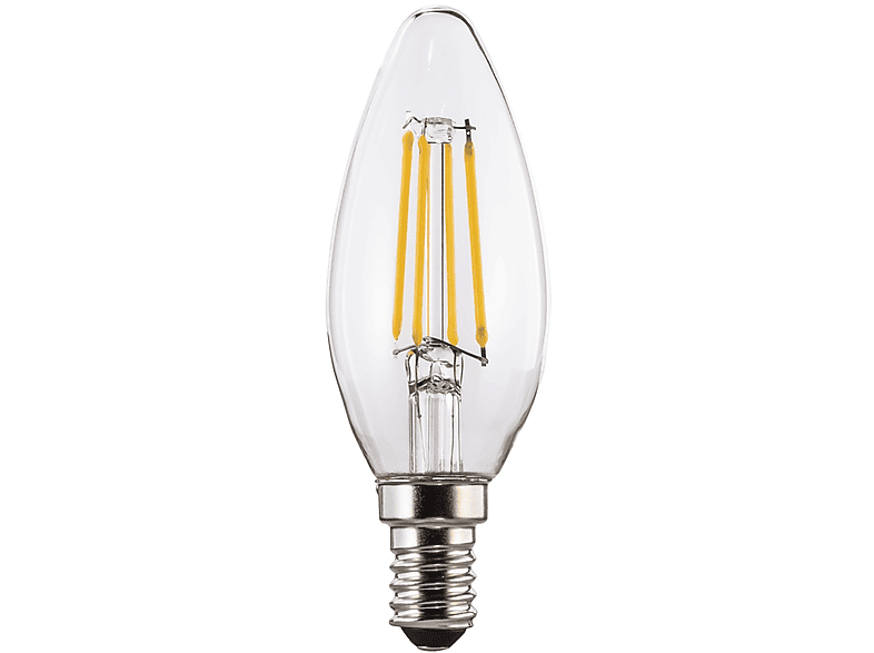 XAVAX E14, 470lm 40W ersetzt Warmweiß LED-Lampe E14
