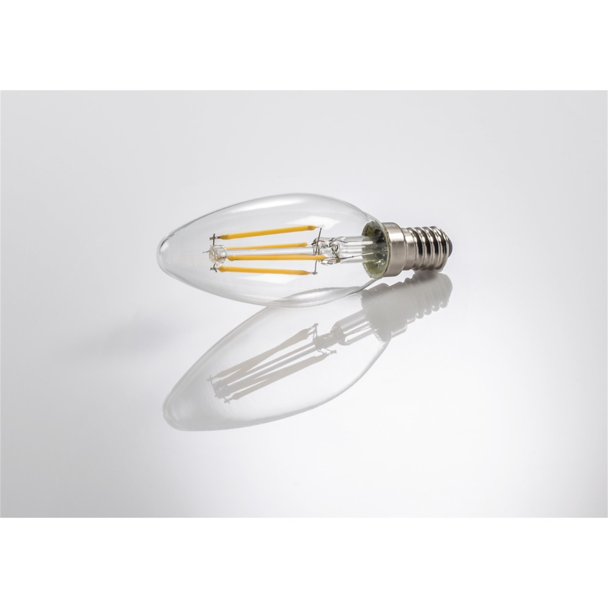 XAVAX E14, 470lm 40W ersetzt Warmweiß LED-Lampe E14