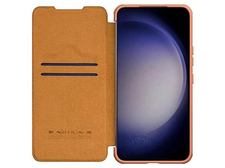 Cover, Braun Qin Pro, Flip Samsung, S23, Galaxy NILLKIN
