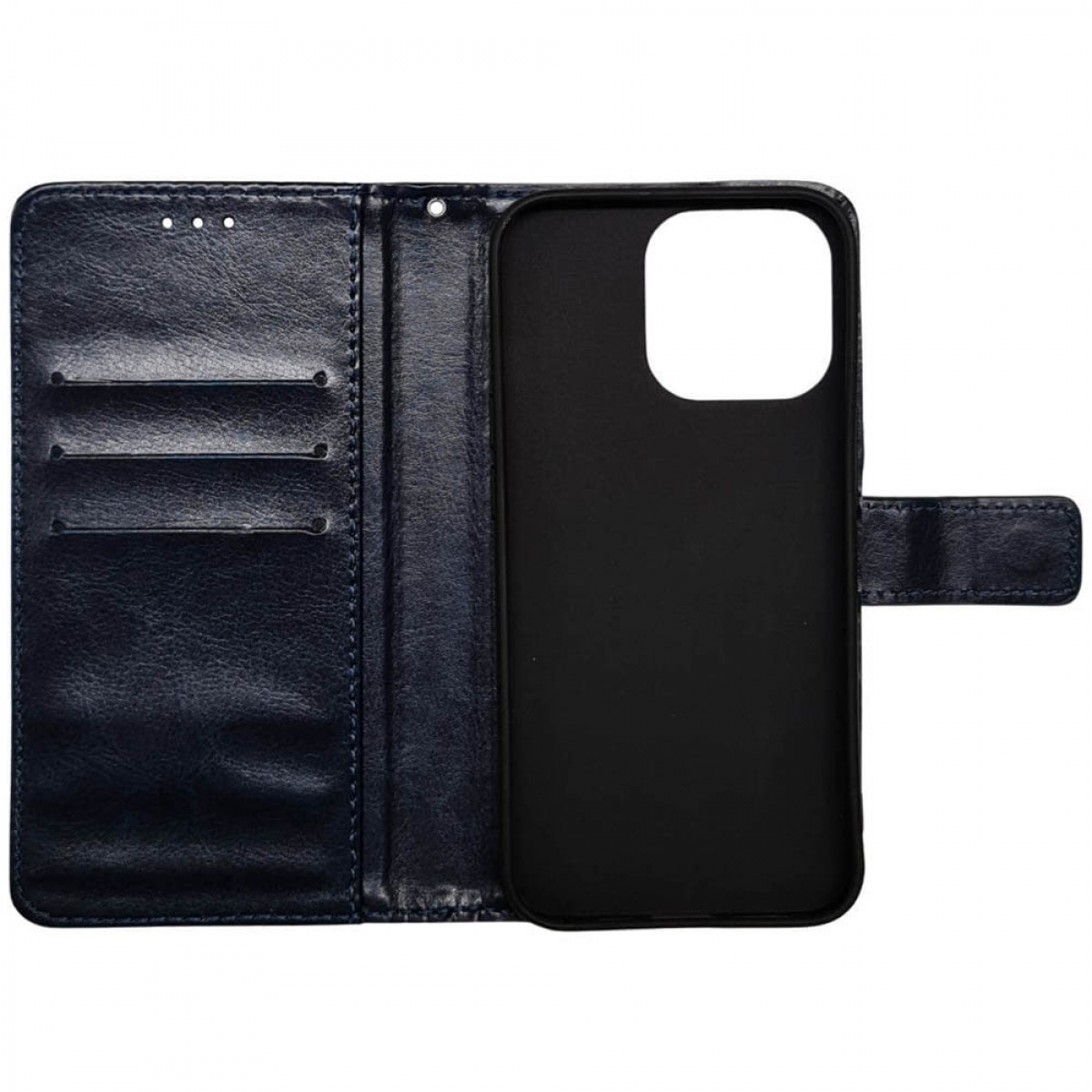 CASEONLINE Bookcover, Xiaomi, 13, Dunkelblau Klappbare,