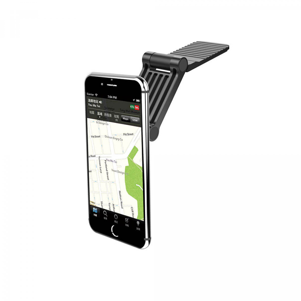 Keenso Kajak-Telefonhalterung, Flexibler Langer Arm mit Silikonpolstern, Universeller, um 360 Grad Drehbarer Kanu-Telefonhalter für Bootfahren und Angeln