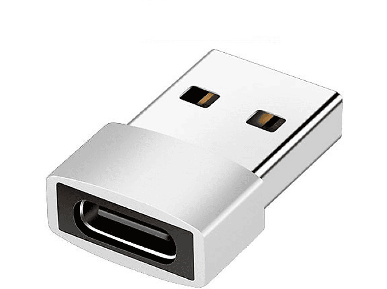 INF Adapter USB-C (weiblich) auf USB-A 2.0 (männlich) USB Adapter