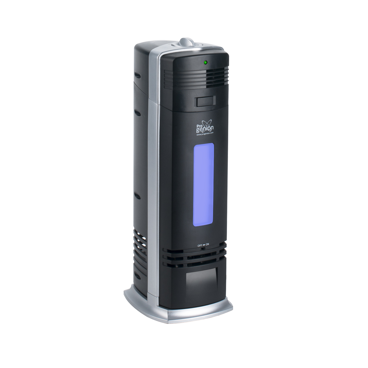PROGENION PR-135UV UV Ionisator Luftreiniger BLACK (Elektrostatischer Luftreiniger m²) (12 Kein Filter, 40 Raumgröße: Filterwechsel) Watt