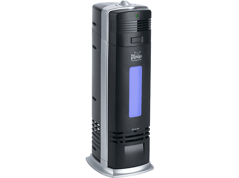 PROGENION PR-135UV UV Ionisator Luftreiniger BLACK (Elektrostatischer Luftreiniger m²) (12 Kein Filter, 40 Raumgröße: Filterwechsel) Watt