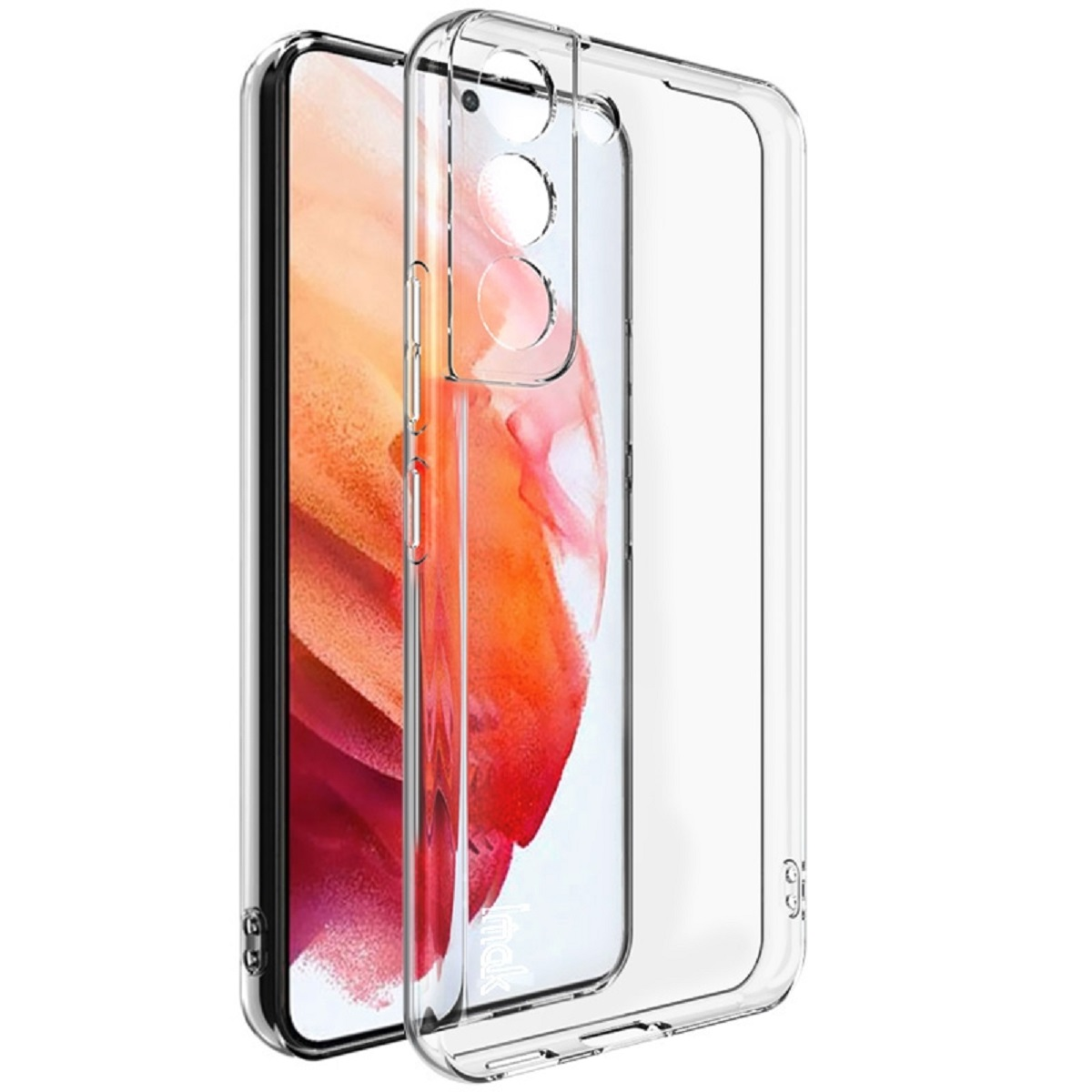 PROTECTORKING Backcover, Hülle, Transparent S21, Galaxy Backcover, Samsung