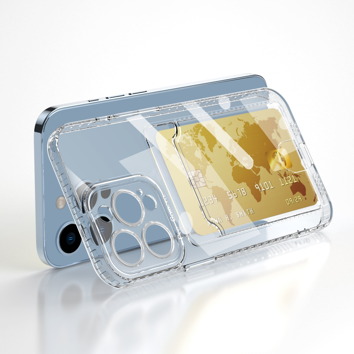 Transparent 13 Max, Pro PROTECTORKING Backcover, Apple, Hülle, iPhone Backcover,