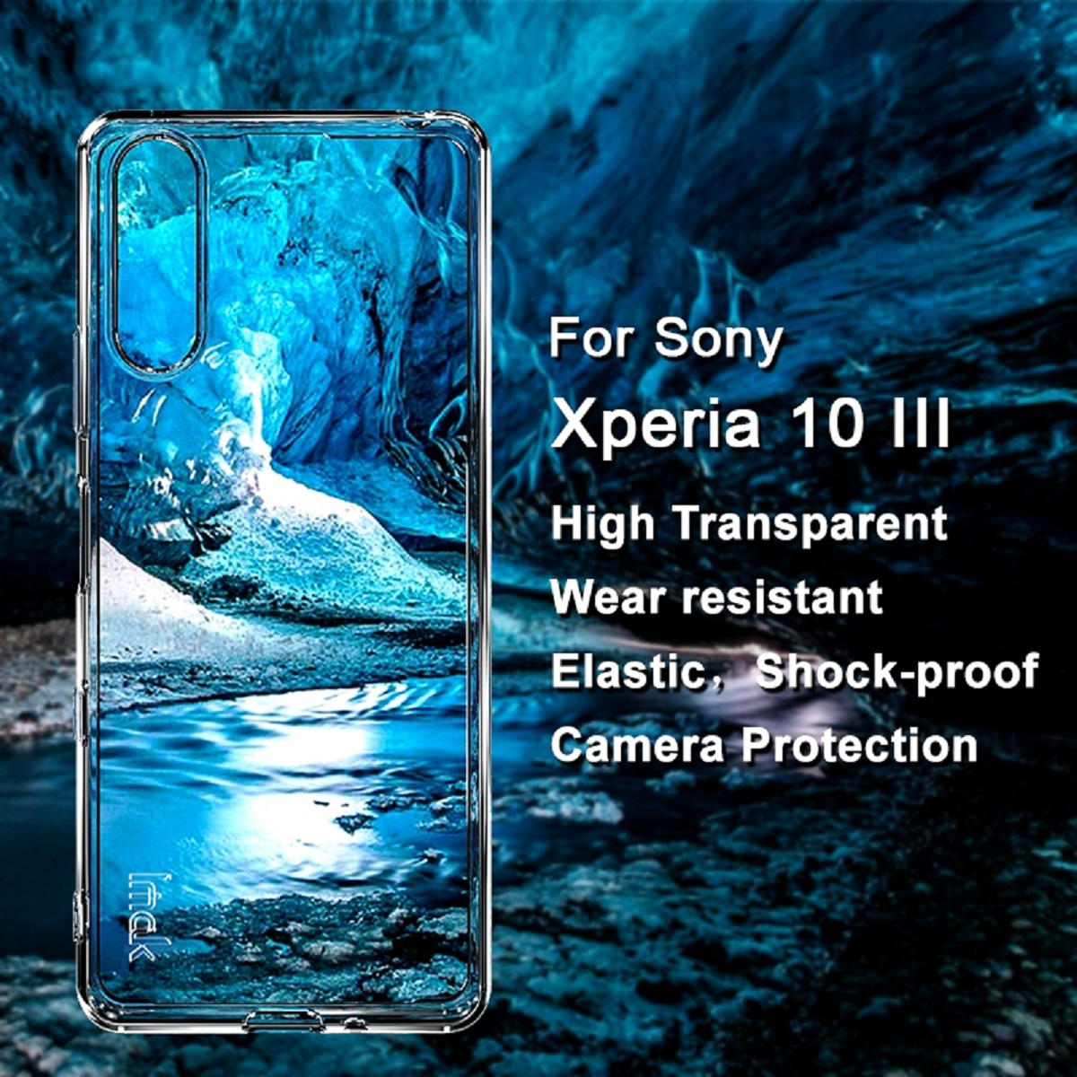 Transparent 10 PROTECTORKING Hülle, Sony, Backcover, Backcover, Xperia III,