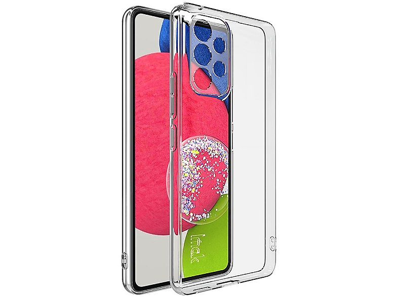 Samsung, Galaxy Transparent Backcover, 5G, PROTECTORKING Backcover, Hülle, A53