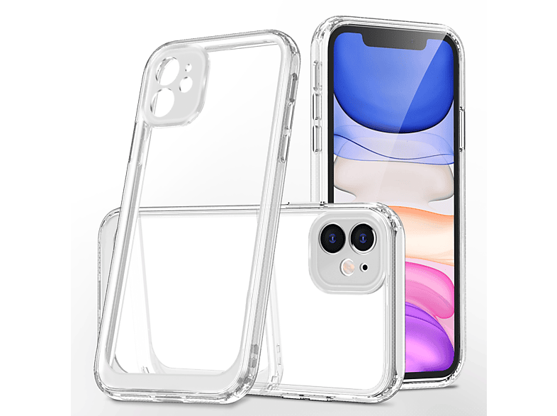 PROTECTORKING Backcover, Hülle, Backcover, Apple, iPhone 11, Transparent