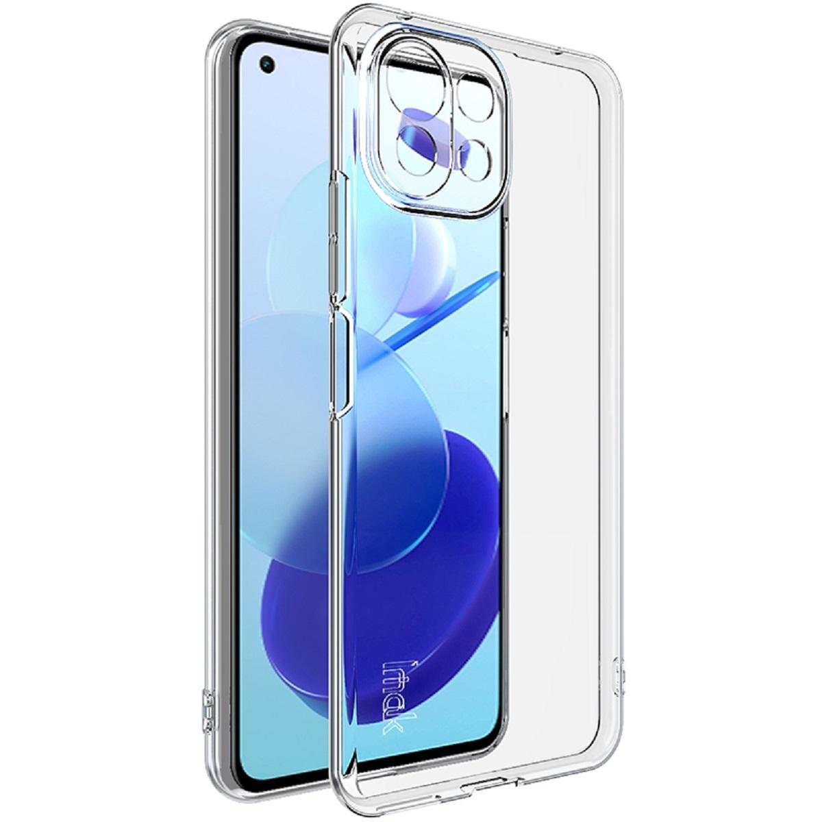 PROTECTORKING Backcover, Hülle, Backcover, Transparent Mi Lite, Xiaomi, 11