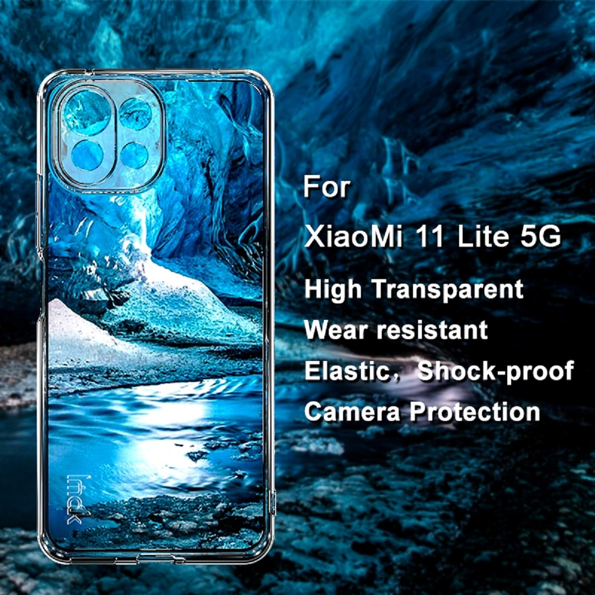 PROTECTORKING Backcover, Mi Hülle, Lite, Xiaomi, 11 Transparent Backcover