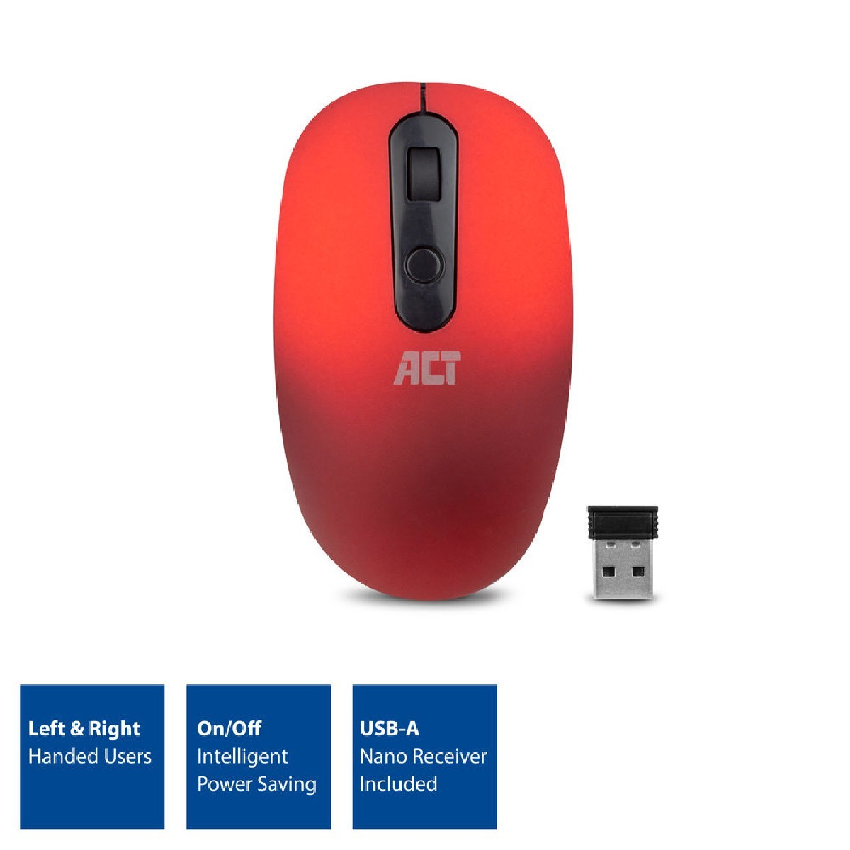 ACT AC5115 Maus, Rot
