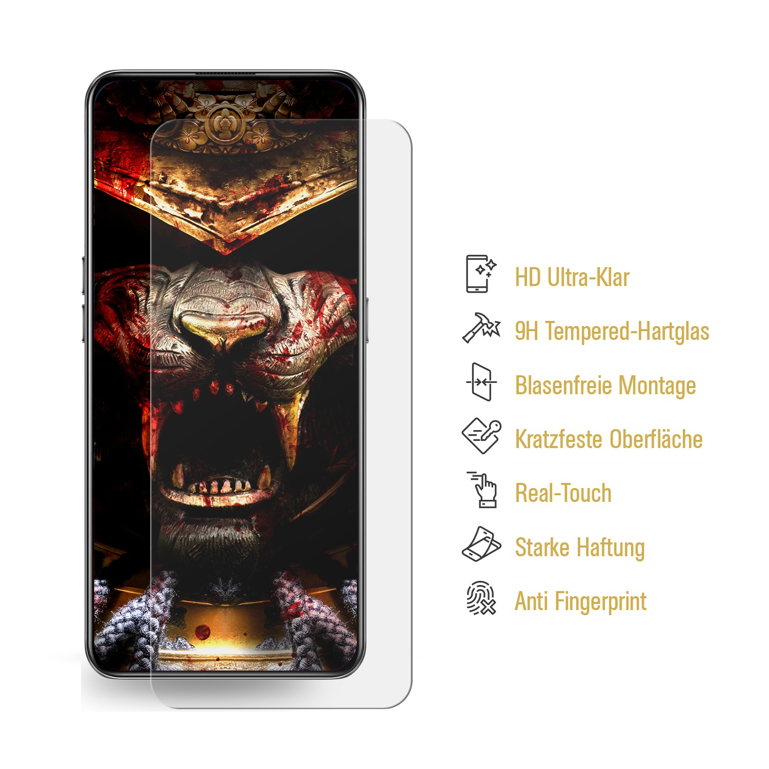 Redmi 9H KLAR Displayschutzfolie(für Xiaomi HD Hartglas 10) 2x Schutzglas PROTECTORKING
