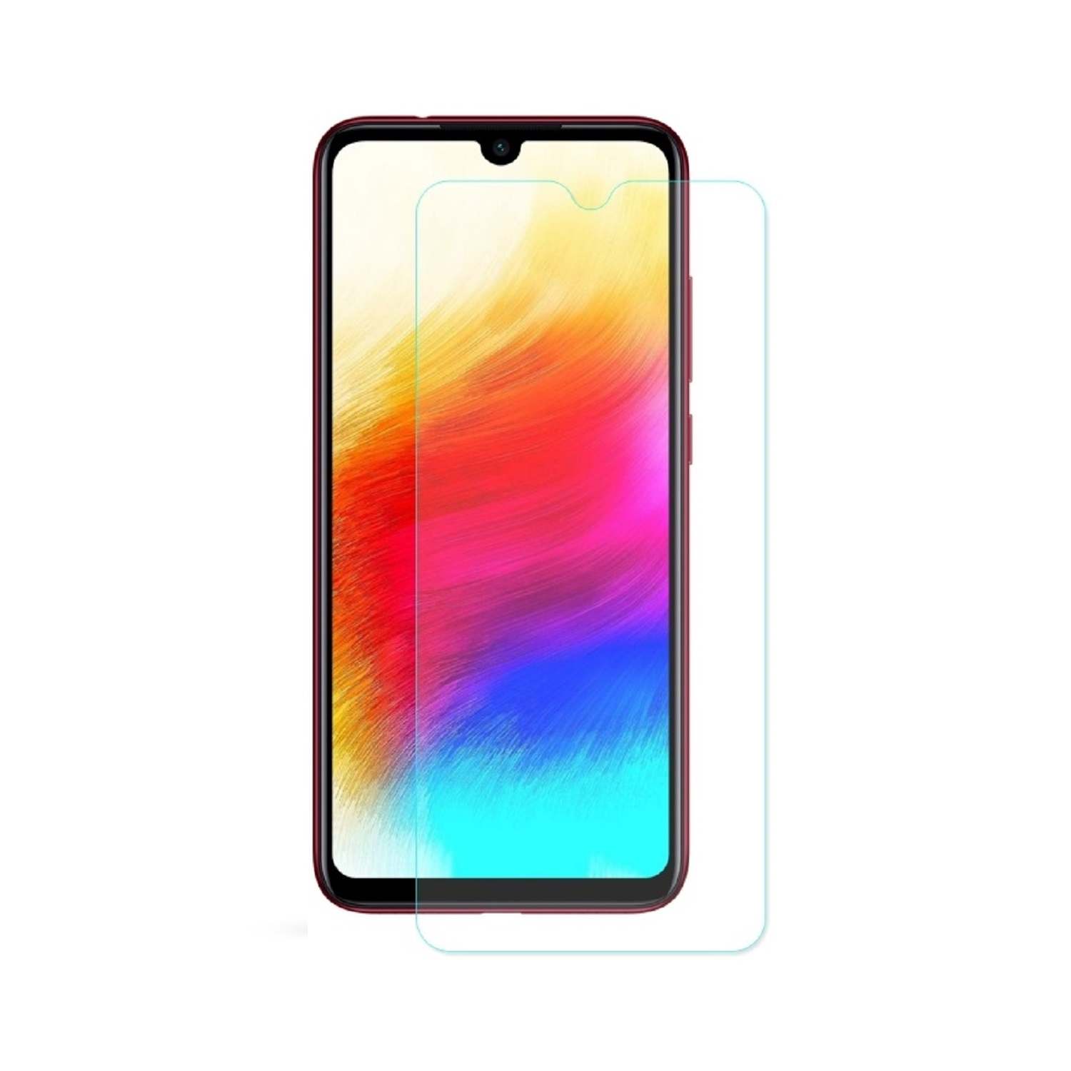 9H KLAR 7) Note Xiaomi Redmi Schutzglas PROTECTORKING HD Hartglas 3x Displayschutzfolie(für