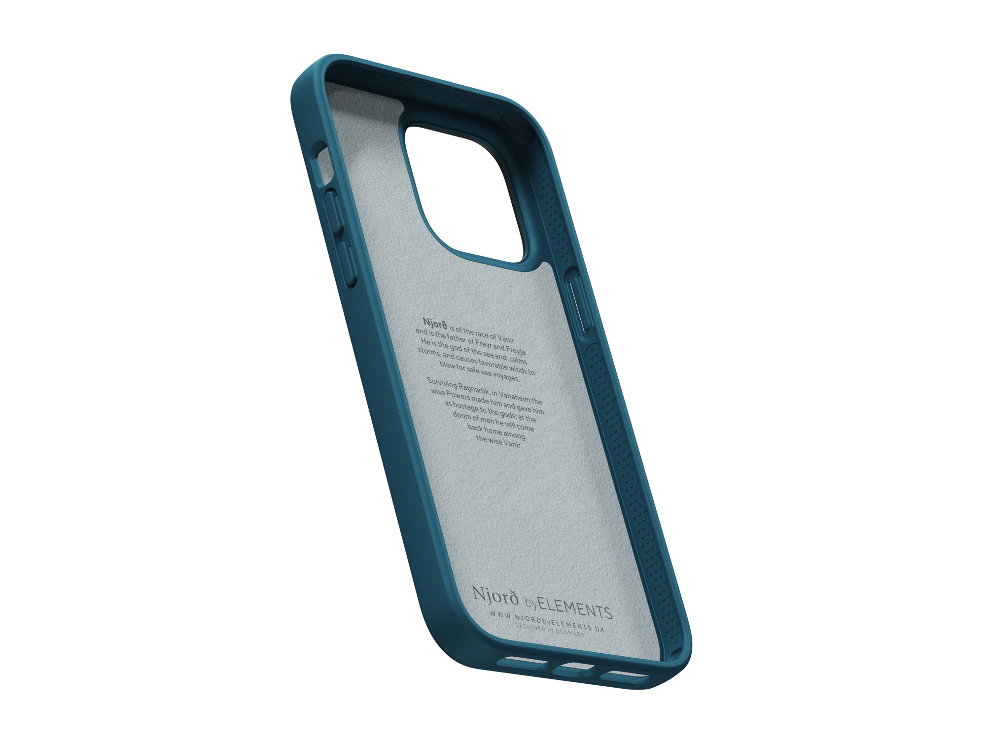 NJORD Tonal Case, Backcover, Apple, iPhone 14 Pro Max, Deep Sea