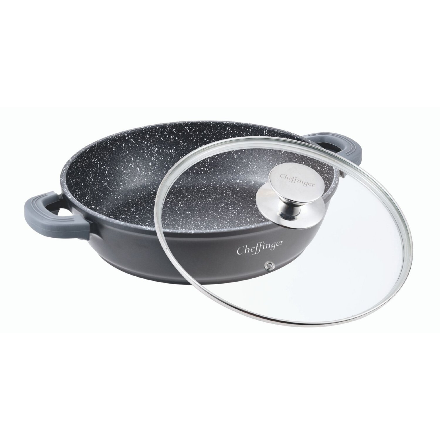 CHEFFINGER Ø36cm Kochtopf Aluminium