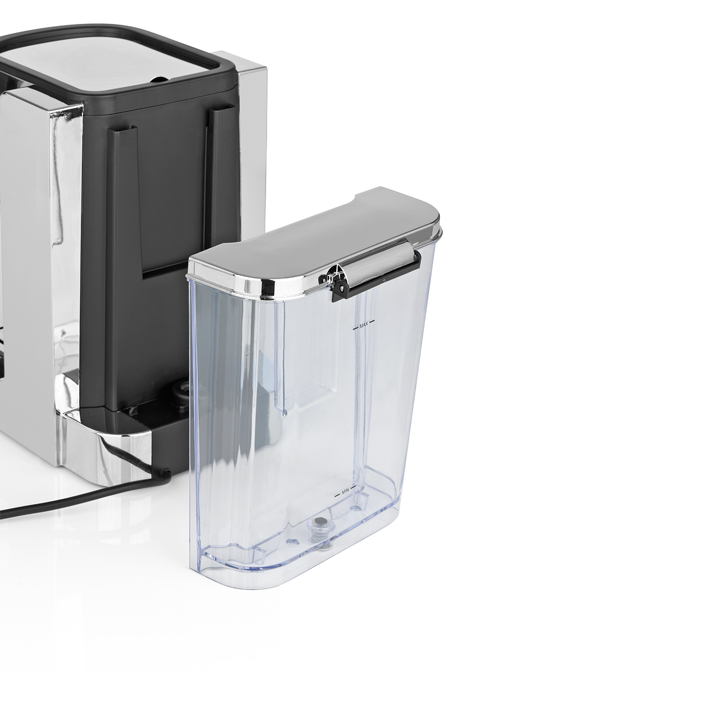 Breadboard z komponentami elektronicznymi, w tym ekranem LCD i przewodami, jest pokazany.