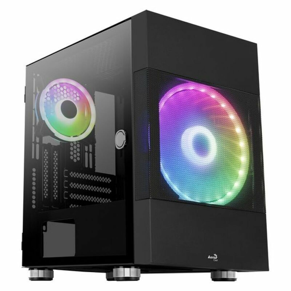 Chasis PC - ATOMICBK AEROCOOL, Negro