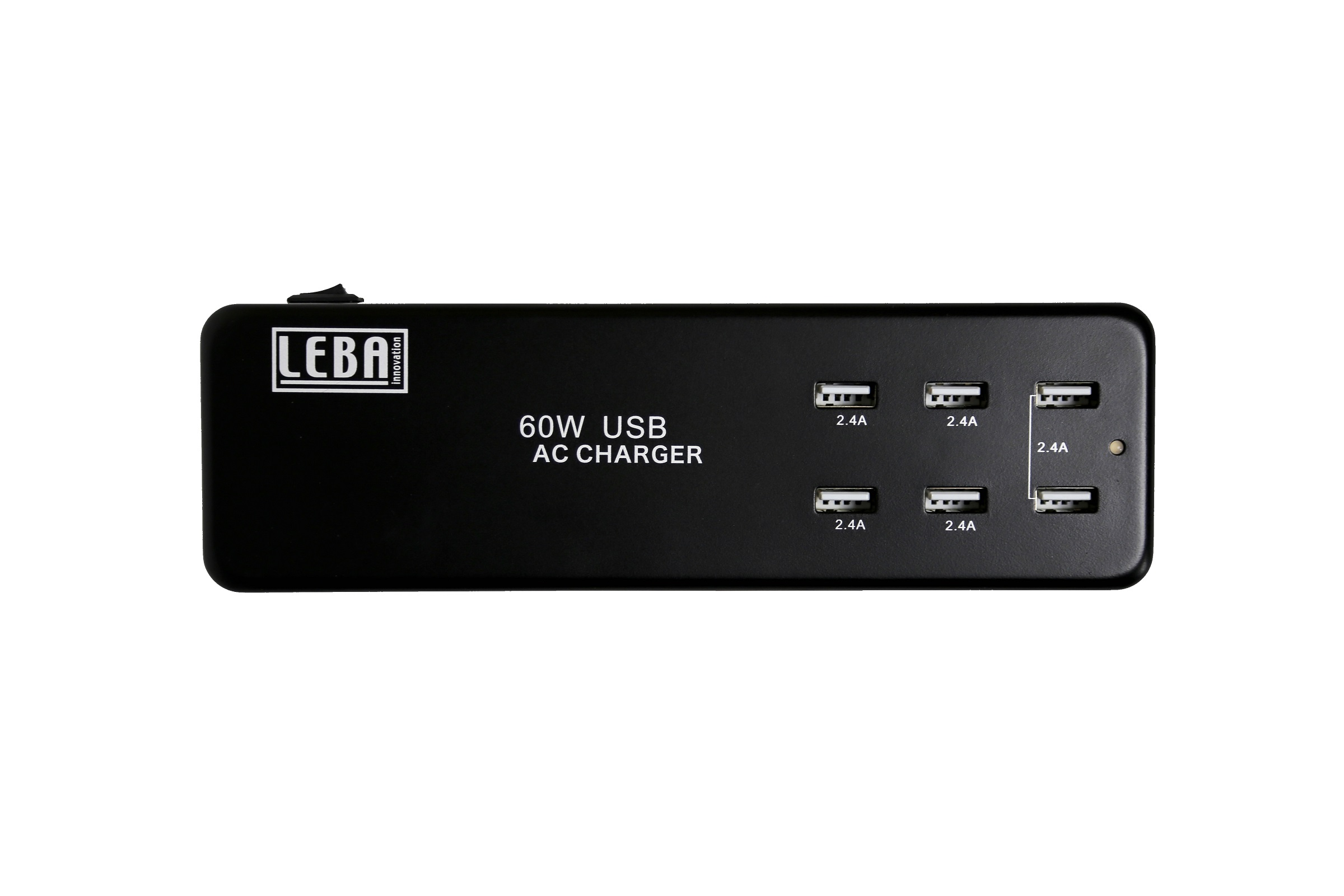 Schwarz 5er LEBA Hub, Hub, NoteCharge USB