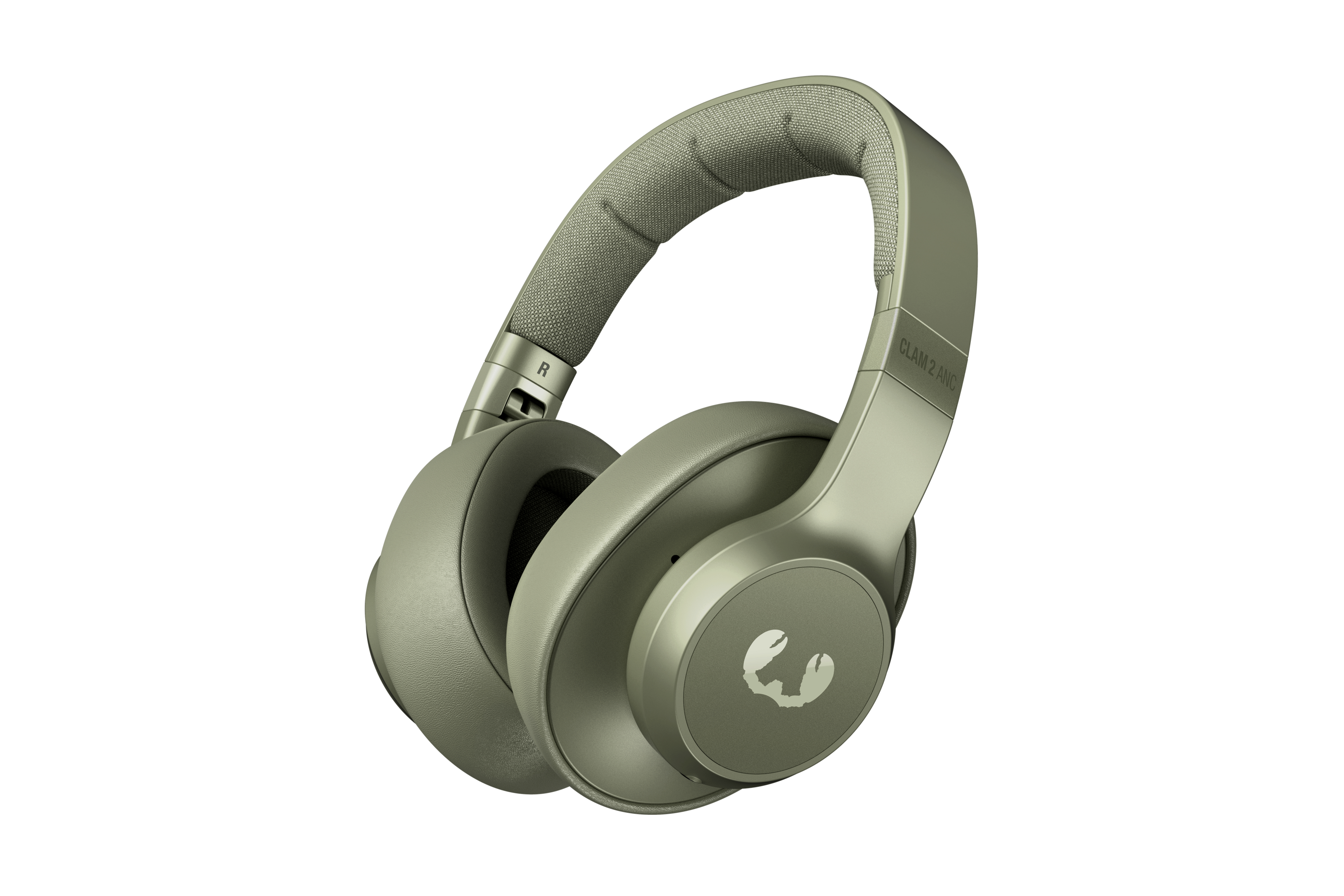 FRESH \'N REBEL Clam 2 ANC, Over-ear Bluetooth Green Dried Kopfhörer