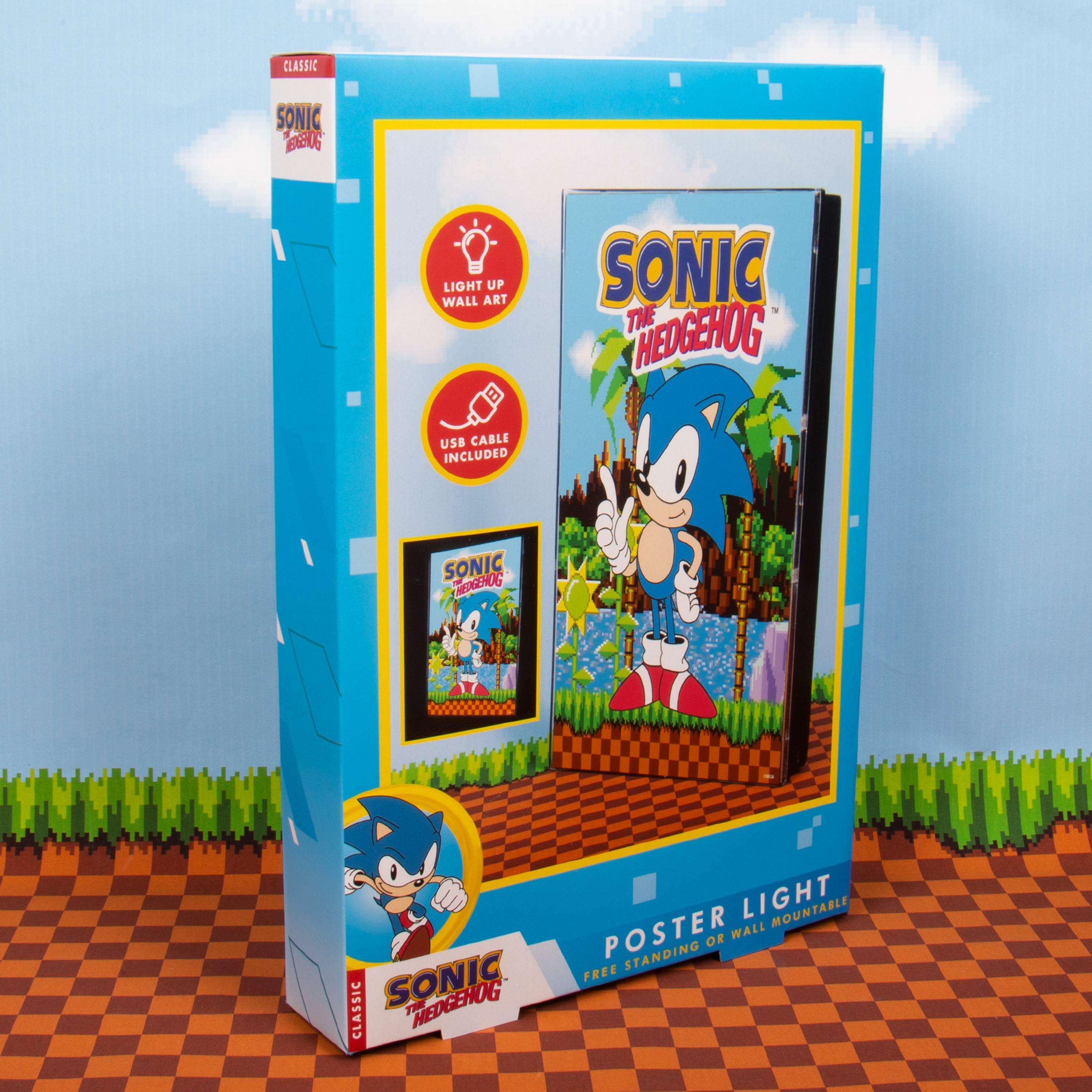 The Poster Sonic Hedgehog Licht
