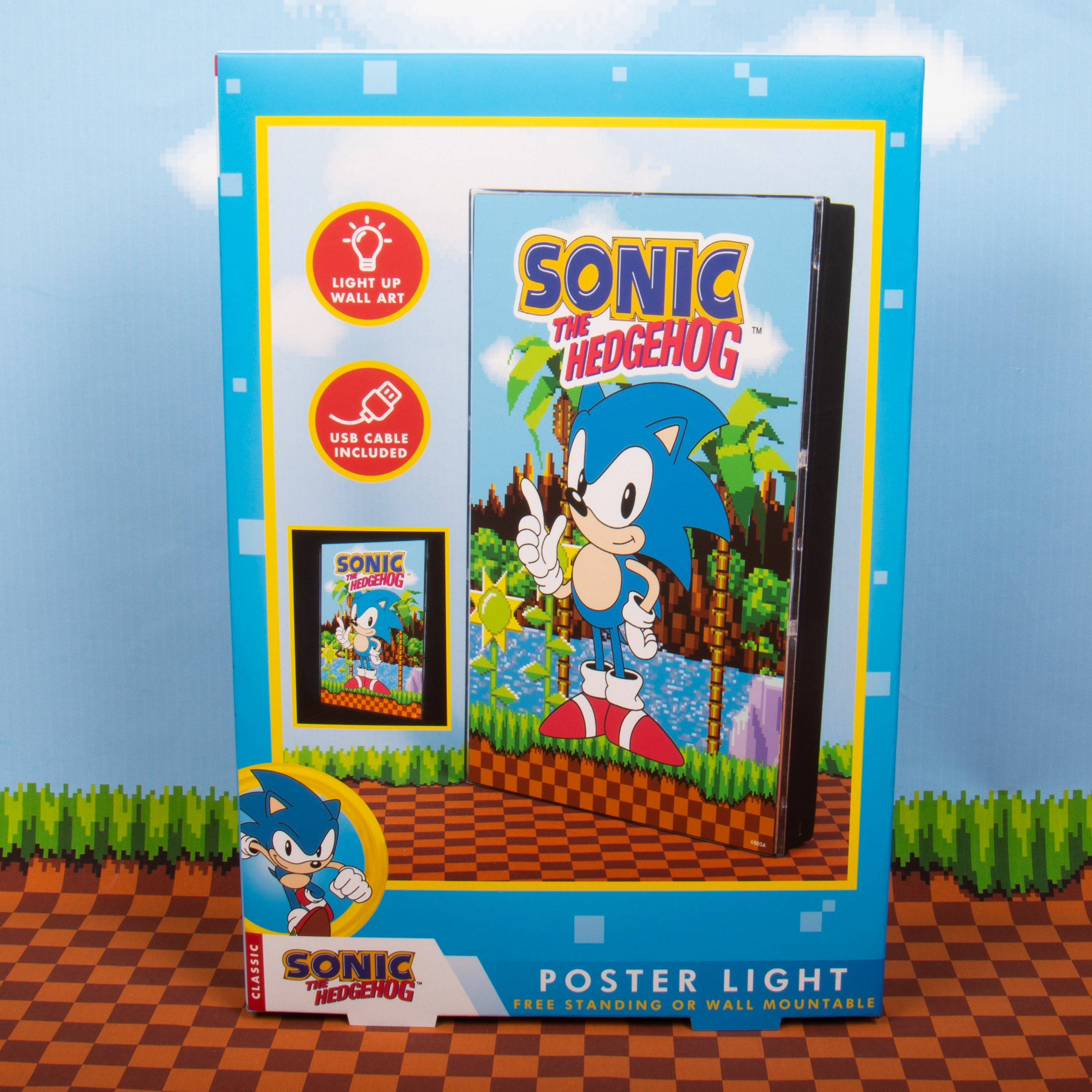 The Poster Sonic Hedgehog Licht