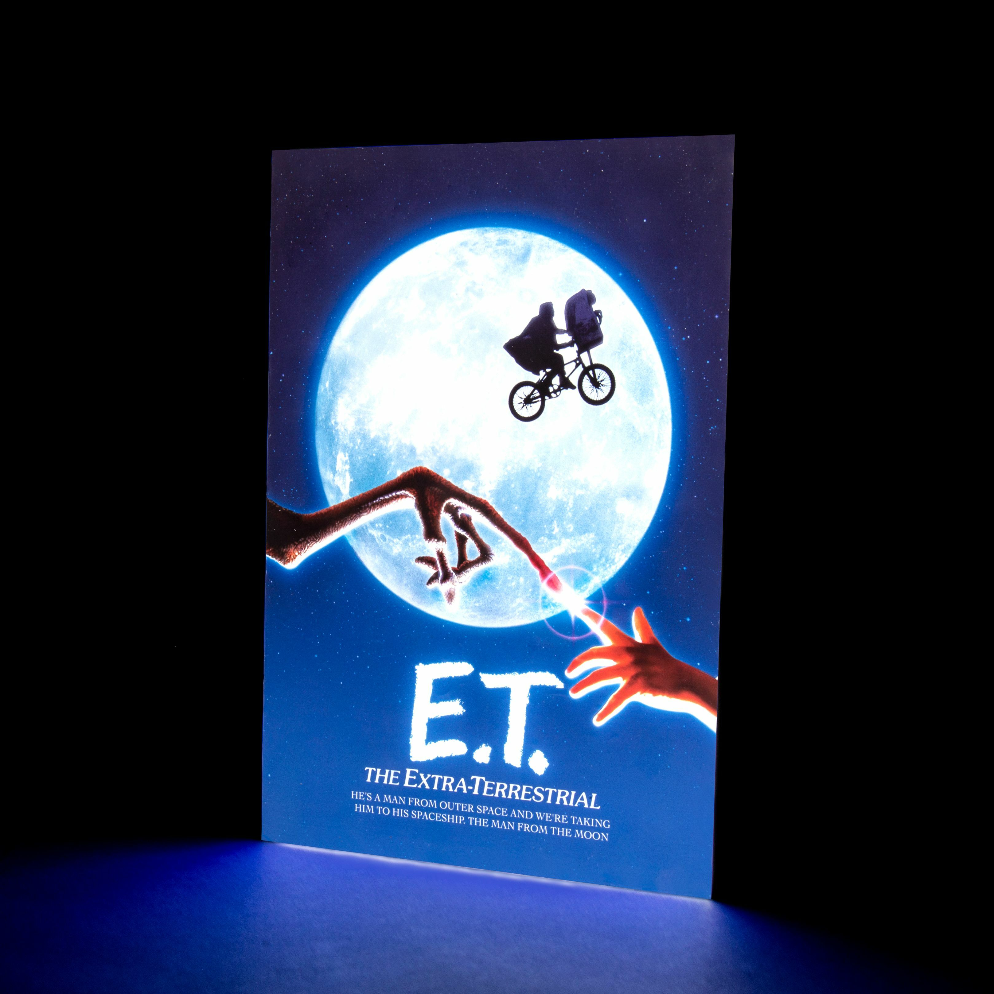 E.T. der Licht Außerirdische Poster
