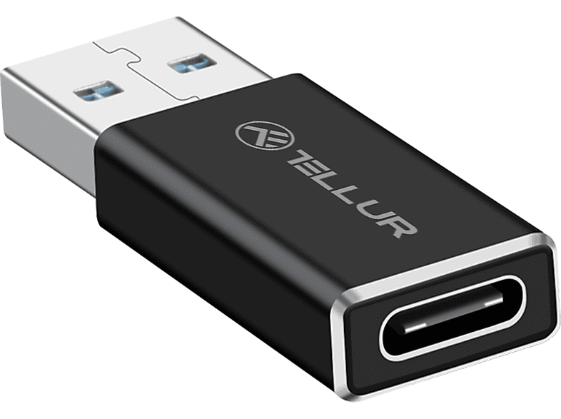 TELLUR USBAzuUSBC Adapter, Black MediaMarkt