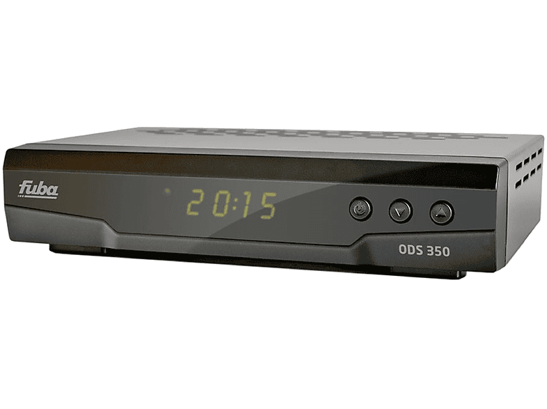 FUBA ODS 350 Digital SAT Receiver DVB-S2 HDMI SCART USB FullHD SCART PVR-Ready HD Sat Receiver (Schwarz)