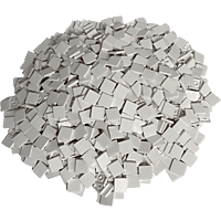 LEGO 2x2 Fliesen Weiß - 25 Stück - White tile 3068b Bausatz