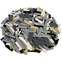 LEGO Fliesen Bunt gemischt - 250 Stück - Tile mix - NEU Bausatz