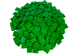 LEGO 4x4 Platten Gruen - 1000 Stueck - Green plate 3031 Bausatz