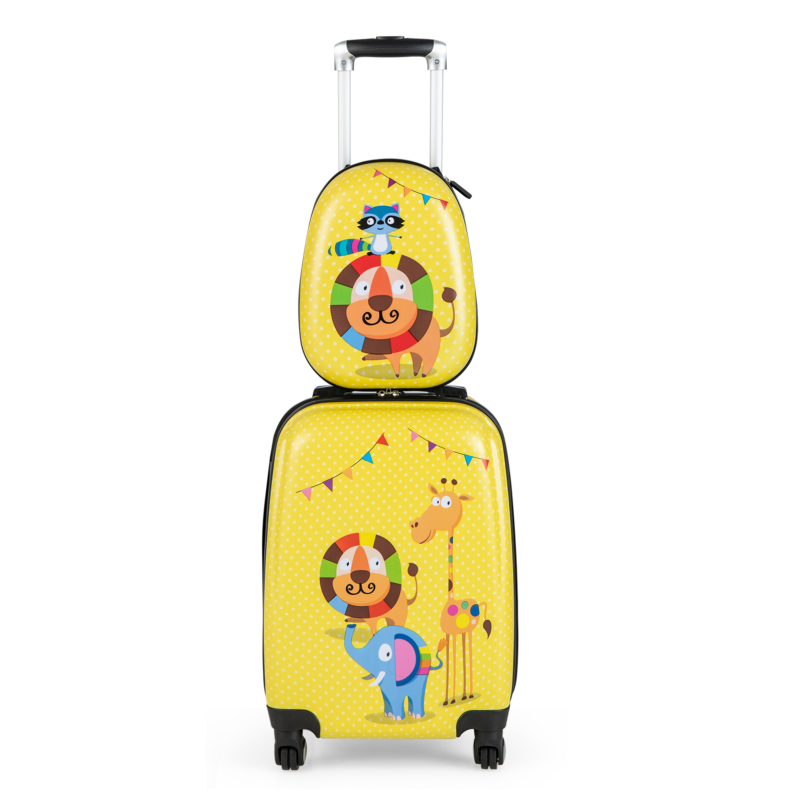 COSTWAY Reisekoffer Kinderkoffer Set