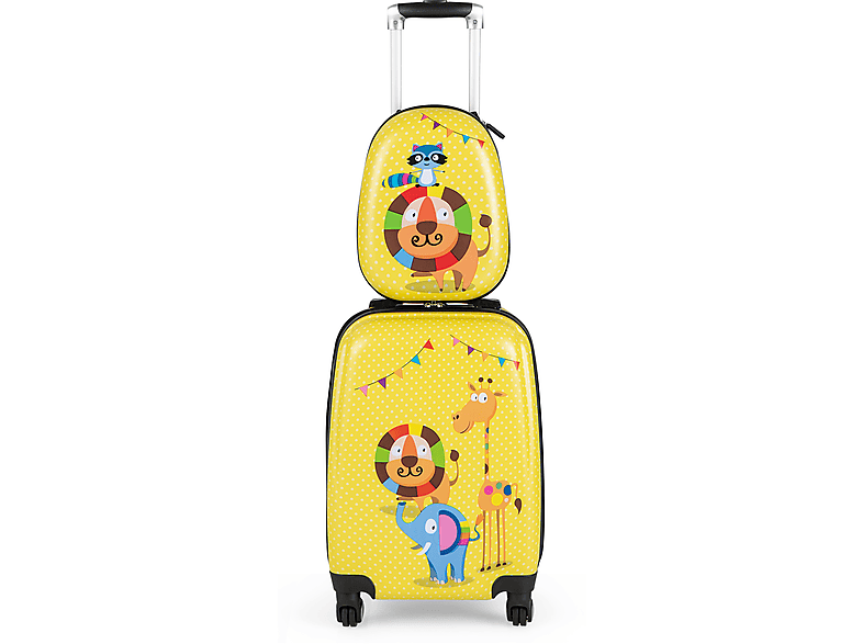 COSTWAY Kinderkoffer Reisekoffer Set