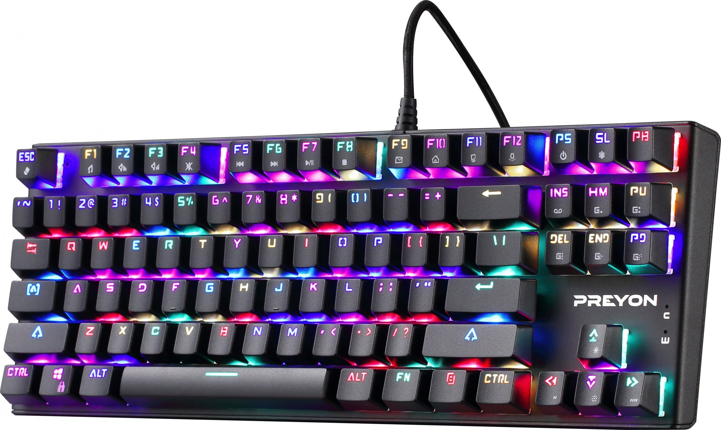 Tastatur Blitz PREYON Gateron Blue Blue, Claw