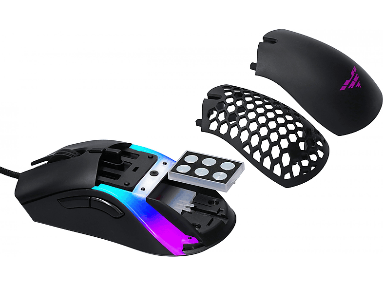 Maus, Schwarz Hawk Customizable PREYON