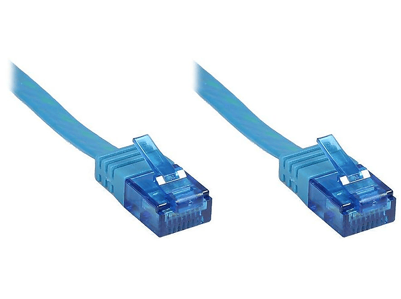 Patchcable Cat.6a, GROUP 8060-HF005B Blau VARIA