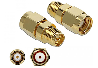 DELOCK 89977 Adapter, Gold