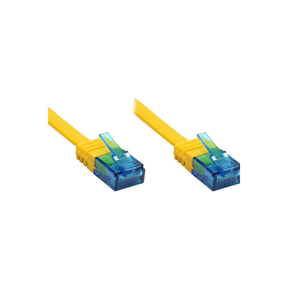 VARIA GROUP 8060-HF005Y Patchcable Cat.6a, Gelb