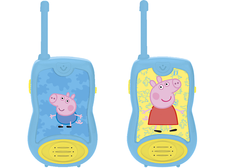 LEXIBOOK Peppa Wuz Reichweite 100 Meter Walky-Talky Blau/Gelb