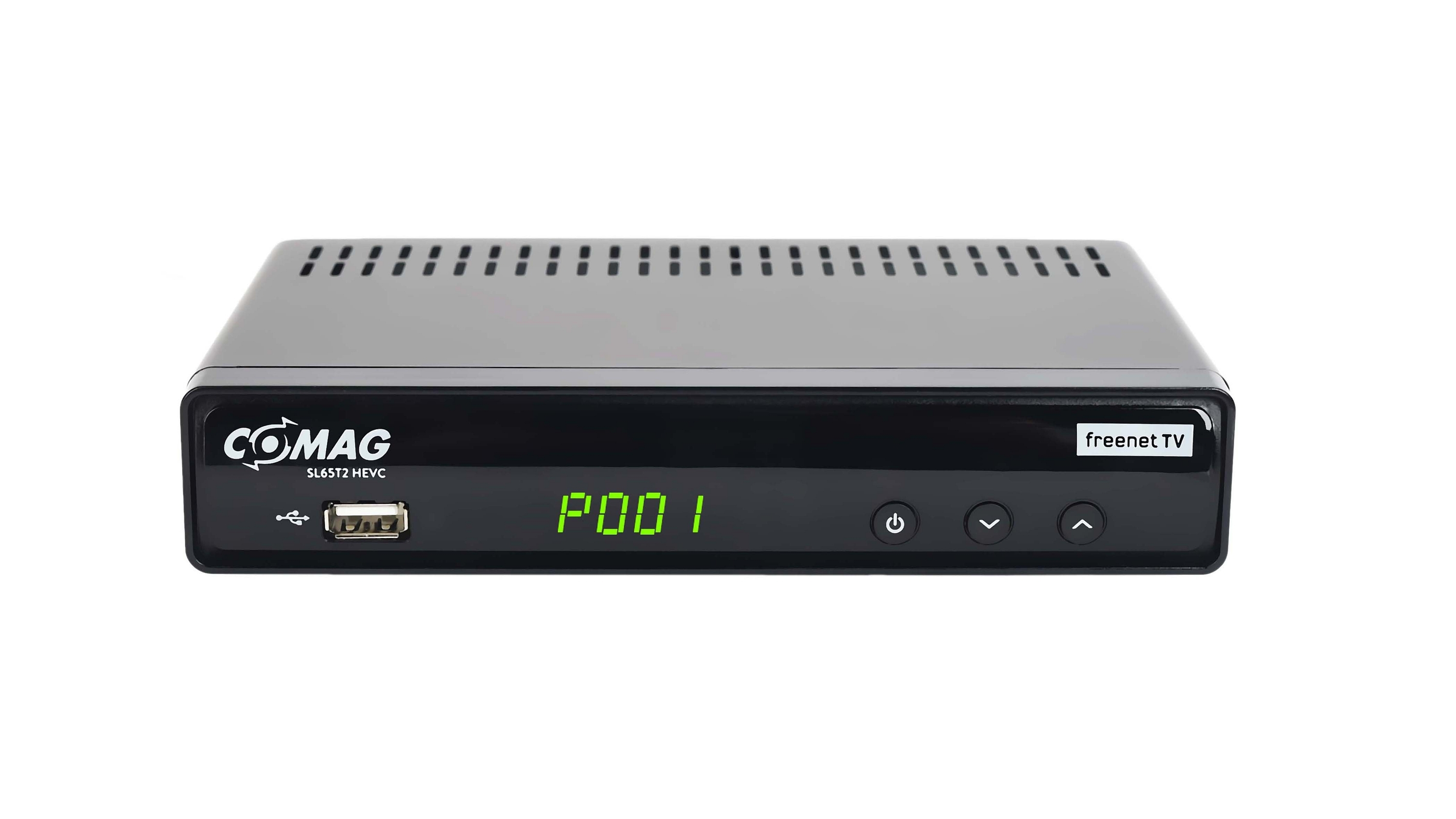 COMAG SL65T2 HDMI Bundel DVB-T-Receiver (H.264), PVR-Funktion, DVB-T, DVB-T2 schwarz) (HDTV, (H.265), DVB-T2