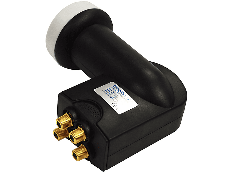 SKYREVOLT Quad LNB SRQS Sat für 4 Teilnehmer DVBS2 HDTV LNB SATURN
