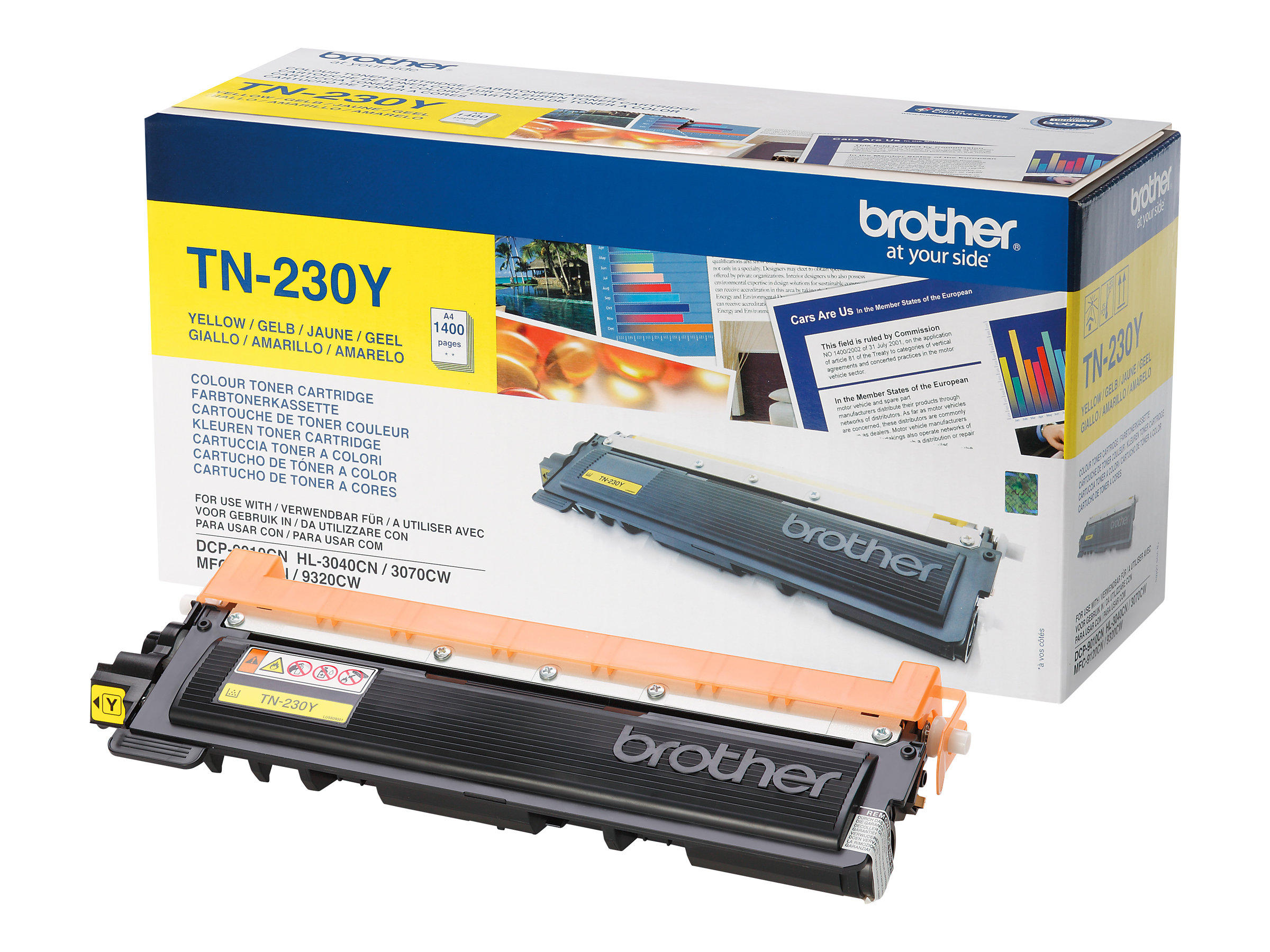 BROTHER yellow Tonerkartusche TN-230Y (DR-230)