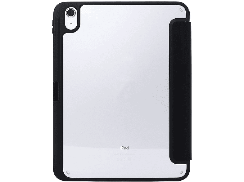 JT BERLIN Folio-Case für Apple Schutzhülle Kunststoff, transparent Backcover schwarz 