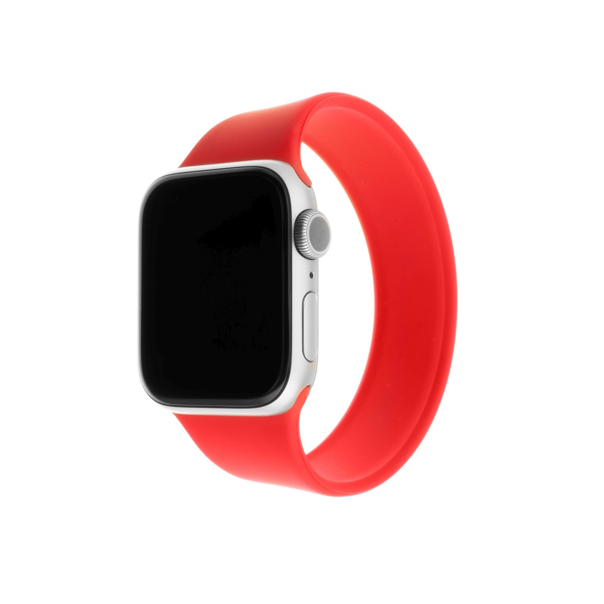 FIXED FIXESST-436-S-RD, Ersatzarmband, Apple, Watch 38/40/41mm S, Rot