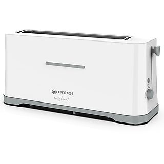 Tostadora - GRUNKEL TS40-EASYTOAST, 900 W, 1 ranuras, 2 rebanadas, Blanco