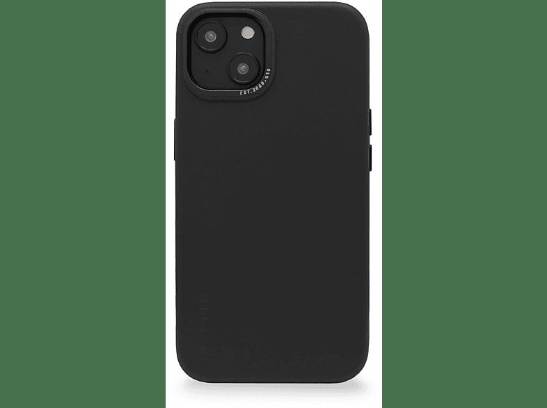 DECODED Leather Backcover Black, Backcover, Apple, iPhone 14, Black