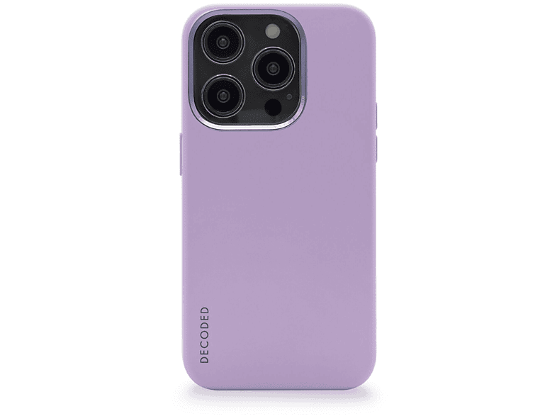 DECODED AntiMicrobial Silicone Backcover Lavender, Backcover, Apple, iPhone 14 Pro, Lavender