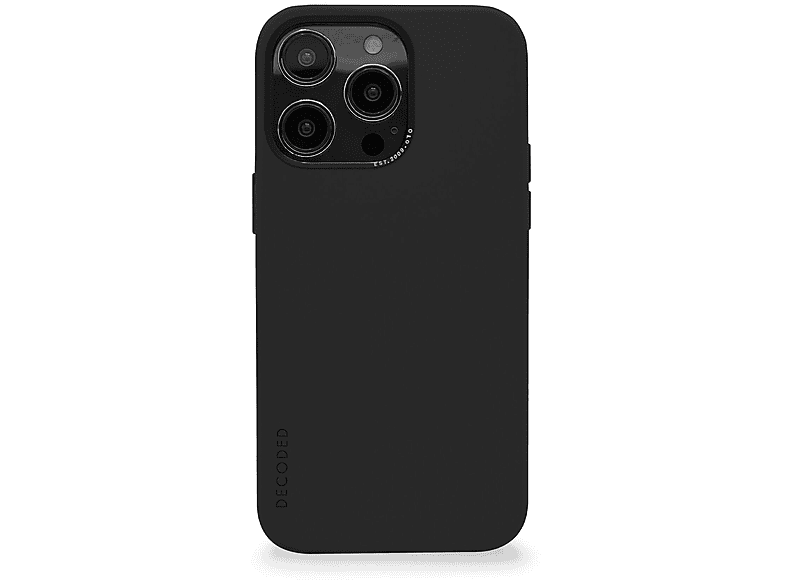 DECODED AntiMicrobial Silicone Backcover Charcoal, Backcover, Apple, iPhone 14 Pro, Charcoal